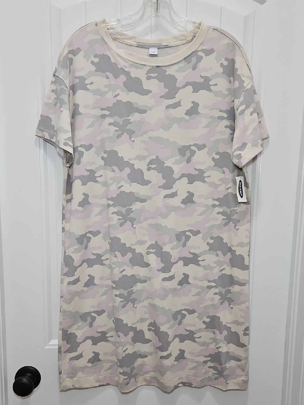 Old Navy Camoflauge T-shirt Dress New Small Relaxed Fit Women's Camo